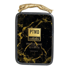 Bilderrahmen - Enno Black iron Tiger von PTMD - Esszett Luxury | Stilvolles Wohnen mit Charakter