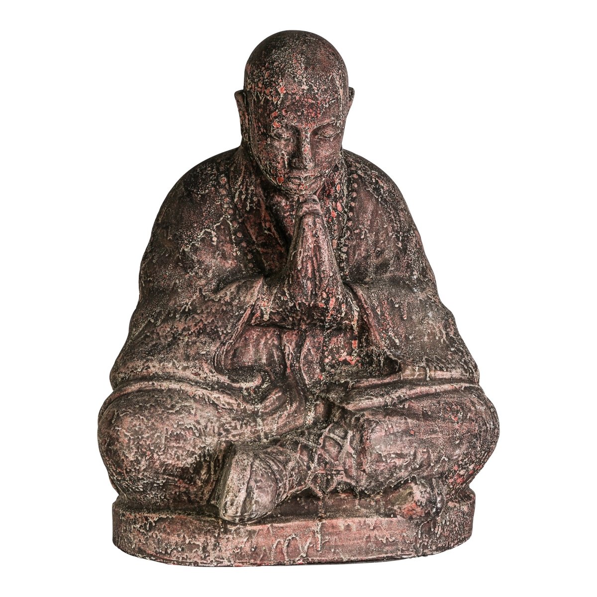 Buddha Statue - Lani Red Black Keramik - Esszett Luxury