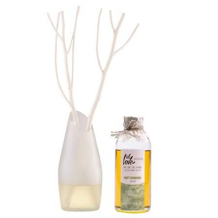 Diffuser - Light Lemongrass 200ml (100% Ätherisches Öl) - Esszett Luxury