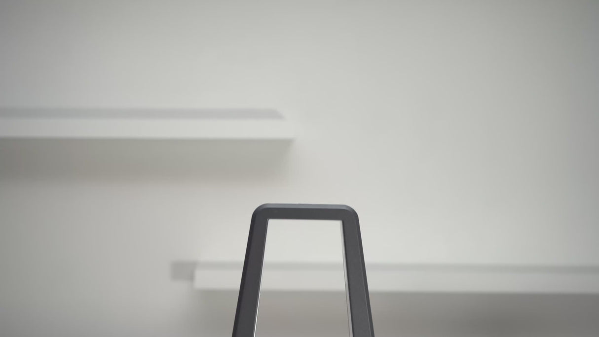 Table lamp with aluminum housing, integrated LED technology & modern outdoor design – GATE | Sompex