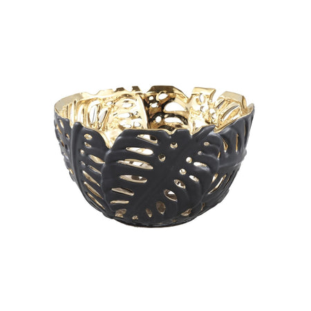 Keramikschale - Deloris Gold Schwarz - Esszett Luxury