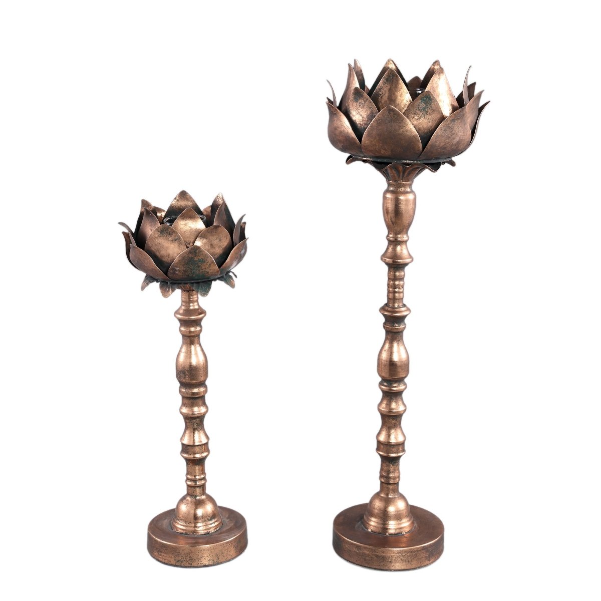 Kerzenhalter - Tomas Copper antique - Esszett Luxury