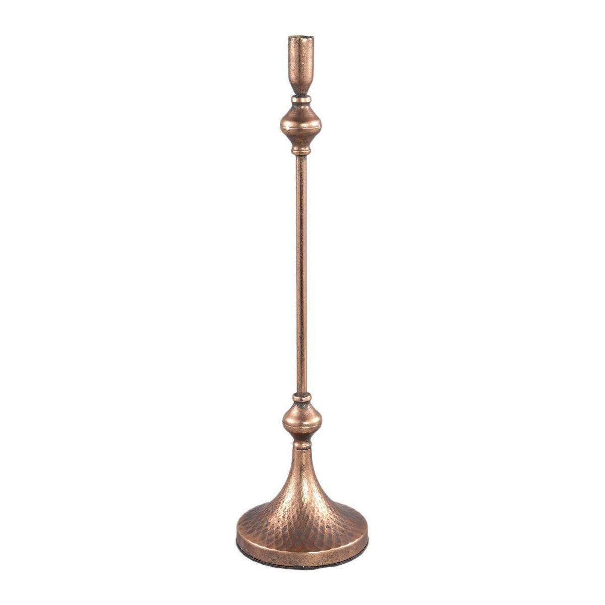 Kerzenhalter - Werix Copper iron minimal von PTMD - Esszett Luxury | Stilvolles Wohnen mit Charakter