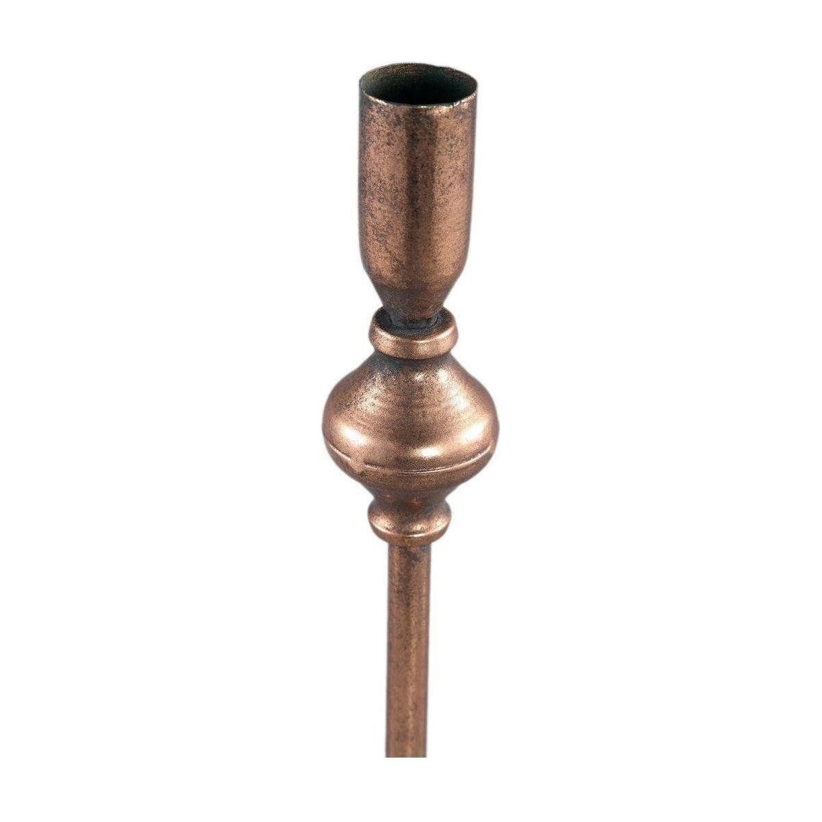 Kerzenhalter - Werix Copper iron minimal von PTMD - Esszett Luxury | Stilvolles Wohnen mit Charakter