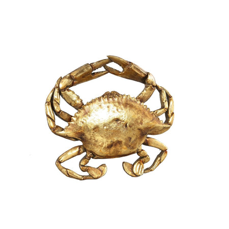 Krebsstatue - Lozi Gold mit Wandhaken - Esszett Luxury