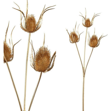 Kunstzweig - Distel Pflanze gold von PTMD - Esszett Luxury | Stilvolles Wohnen mit Charakter