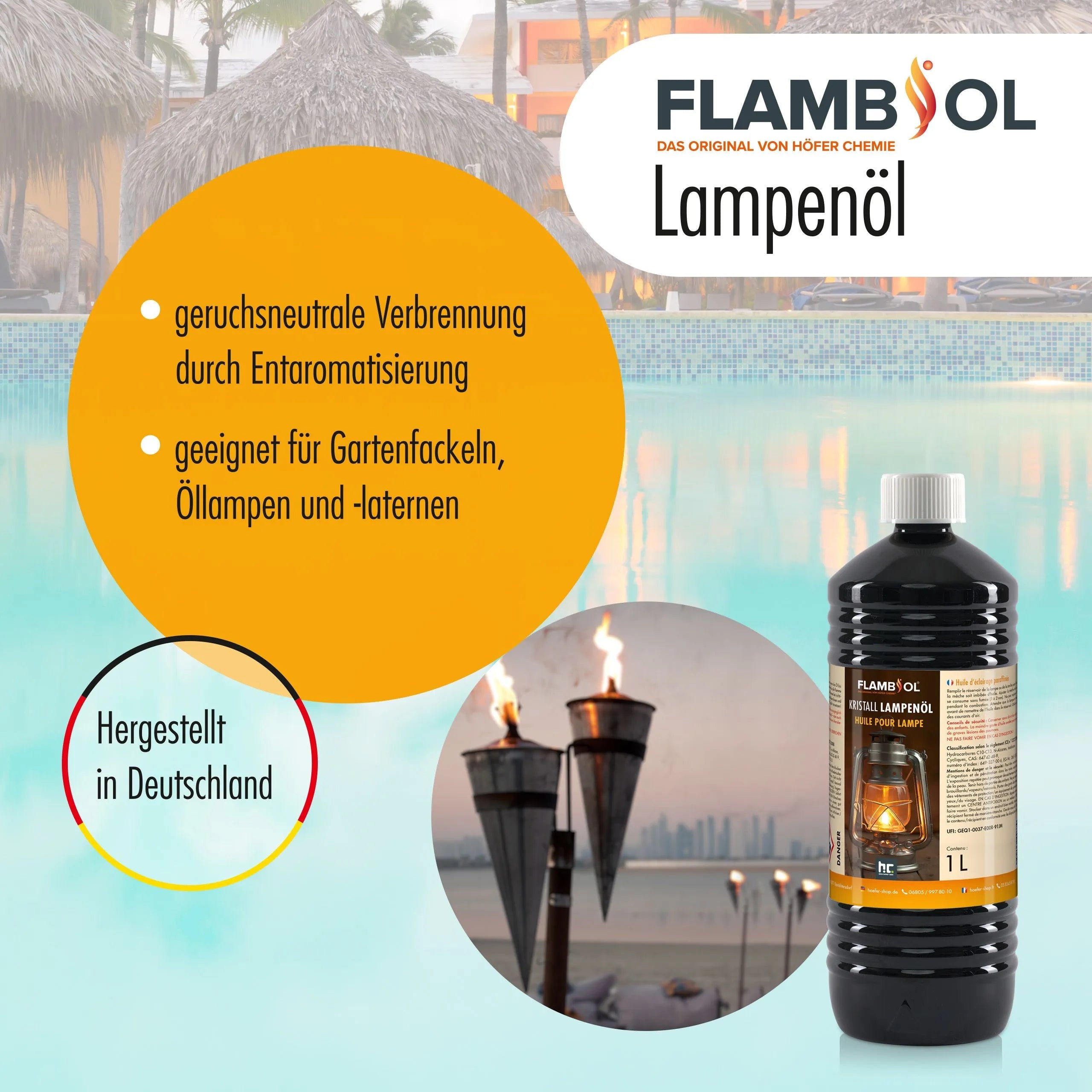 Lampenöl - FLAMBIOL® - Esszett Luxury
