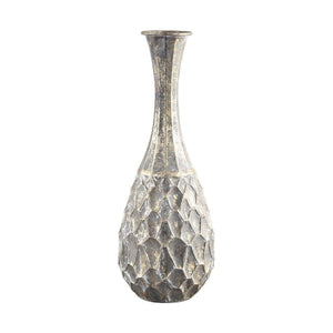 Metallvase - Ruben Antique hammered von PTMD - Esszett Luxury | Stilvolles Wohnen mit Charakter