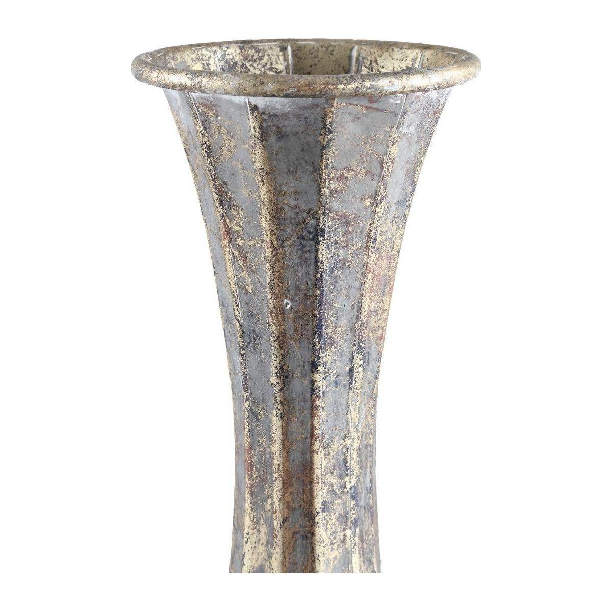 Metallvase - Ruben Antique hammered von PTMD - Esszett Luxury | Stilvolles Wohnen mit Charakter