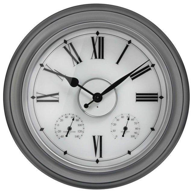 Outdoor - Wanduhr - Malaga von Sompex - Esszett Luxury | Stilvolles Wohnen mit Charakter
