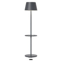 Floor lamp with aluminum housing, touch dimmer, long-lasting battery & slim design – GARCON | Sompex