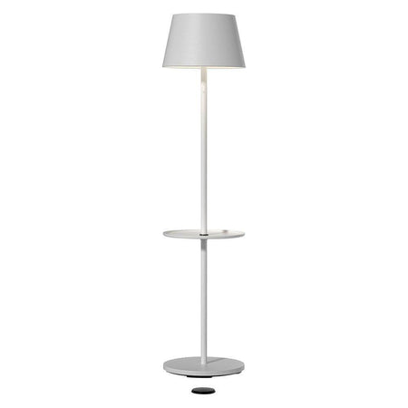Floor lamp with aluminum housing, touch dimmer, long-lasting battery & slim design – GARCON | Sompex image