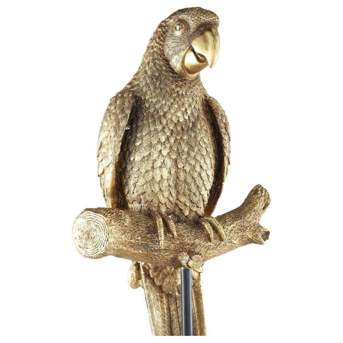 Papageienstatue - Avesh Gold von PTMD - Esszett Luxury | Stilvolles Wohnen mit Charakter