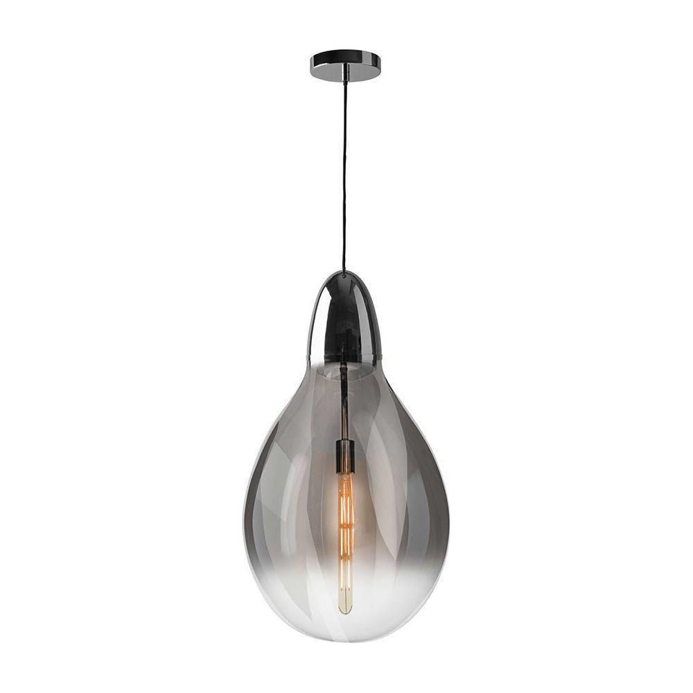 Pendelleuchte kugelförmiges Glasdesign strukturierter Blaseneffekt skulpturale Lichtform - Bolha | Sompex