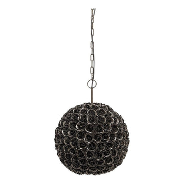 Pendelleuchte - Rosella Black iron roses von PTMD - Esszett Luxury | Stilvolles Wohnen mit Charakter
