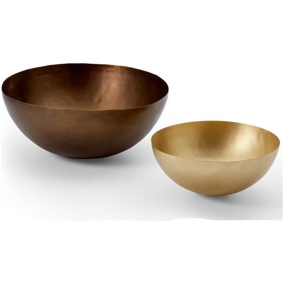 Fruit Bowl Brass Hand-Hammered Design Decorative Sculpture Shape – Brass | Philippi