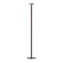 Floor lamp with aluminum housing, stable base construction & touch dimmer function – BORO | Sompex