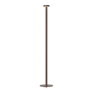 Floor lamp with aluminum housing, stable base construction & touch dimmer function – BORO | Sompex
