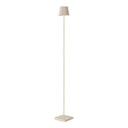 Floor lamp aluminum housing mobile battery function integrated LED technology – TROLL 2.0 | Sompex