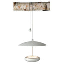Table lamp, lightweight acrylic glass design, transparent structure, integrated LED technology – FLYER | Sompex