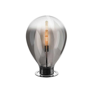 Table lamp spherical glass design structured effect decorative room object – BOLHA | Sompex