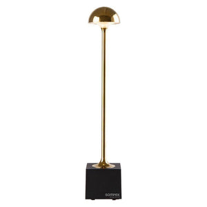 Aluminum Table Lamp with Touch Dimmer, Magnetic Charging Cable & Slim Design – FLORA | Sompex