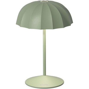Tischleuchte mit Aluminiumgehäuse elegantem Formfaktor & integrierter LED-Technik – OMBRELLINO | Sompex
