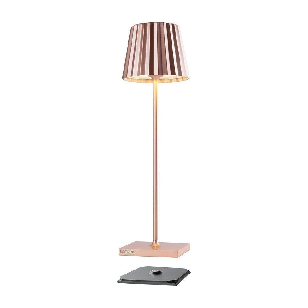 Tischleuchte Aluminiumgehäuse mobile Akku-Funktion integrierte LED-Technik – TROLL 2.0 | Sompex