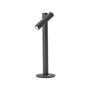 Table lamp with aluminum housing, integrated LED technology & modern cylindrical shape – TUBO | Sompex
