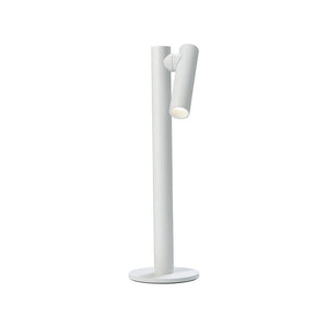 Table lamp with aluminum housing, integrated LED technology & modern cylindrical shape – TUBO | Sompex