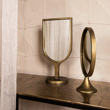 Tischspiegel - Thimes Gold von PTMD - Esszett Luxury | Stilvolles Wohnen mit Charakter