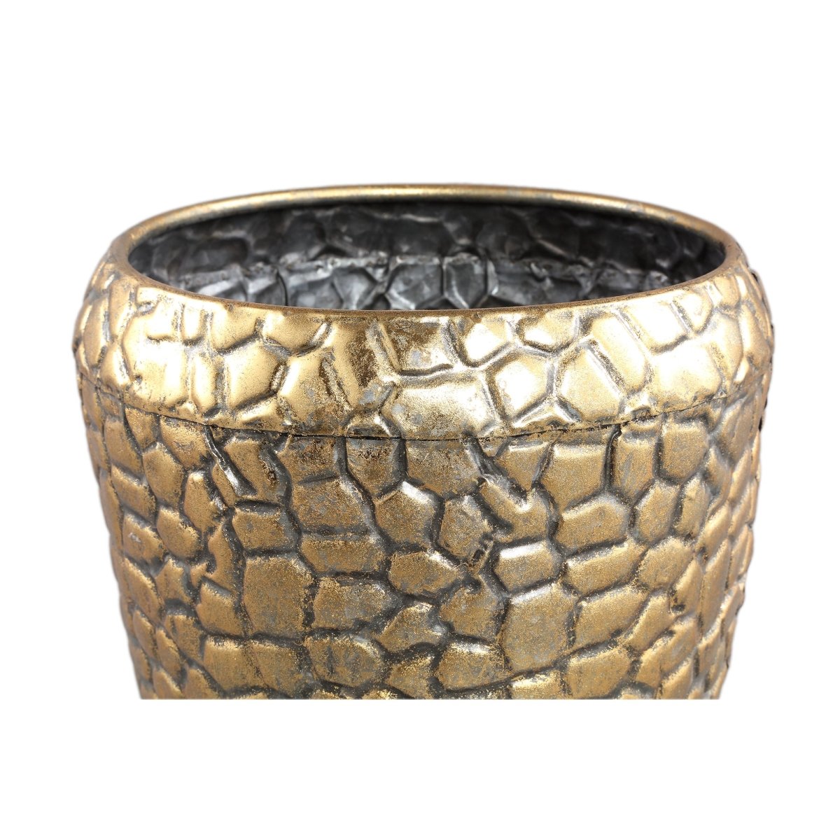 Topf - Noza gold zinc croco (Set aus 3) - Esszett Luxury