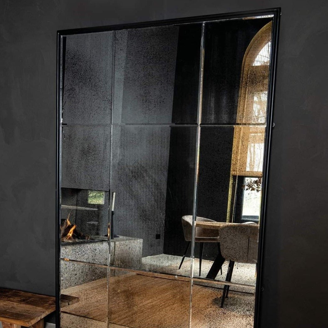 Wandspiegel - Diwa Black Antik - Esszett Luxury