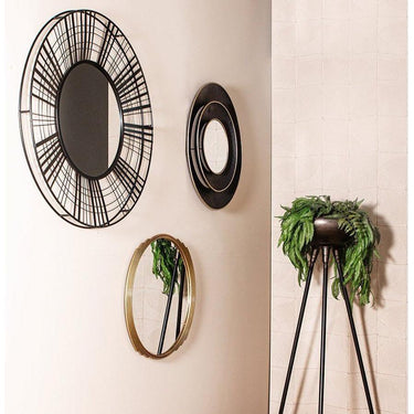 Wandspiegel - Jonther Black Iron von PTMD - Esszett Luxury | Stilvolles Wohnen mit Charakter
