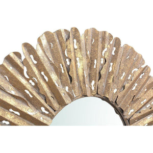 Wandspiegel - Resta Gold Sunny von PTMD - Esszett Luxury | Stilvolles Wohnen mit Charakter