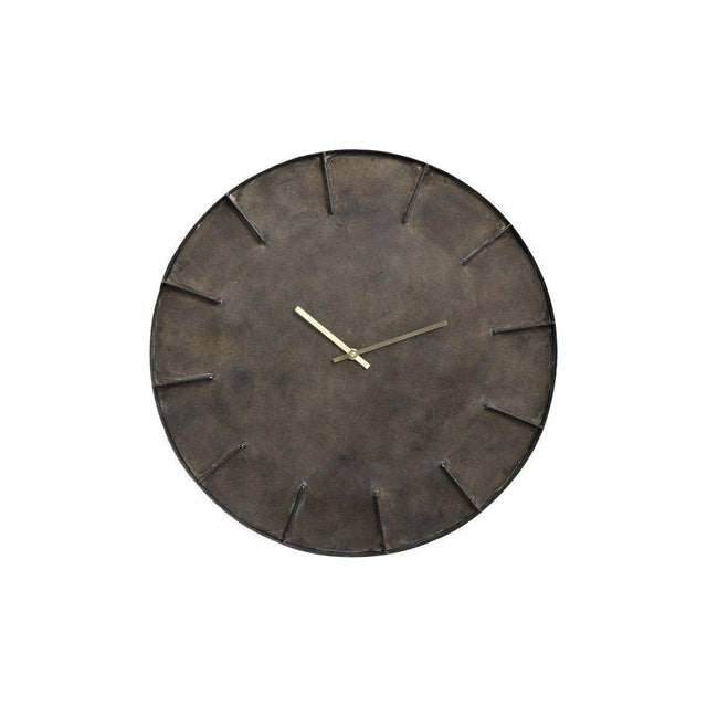 Wanduhr - Erdin black metal von PTMD - Esszett Luxury | Stilvolles Wohnen mit Charakter