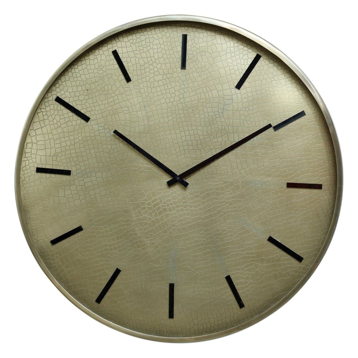 Wanduhr - Larz Gold croco print von PTMD - Esszett Luxury | Stilvolles Wohnen mit Charakter