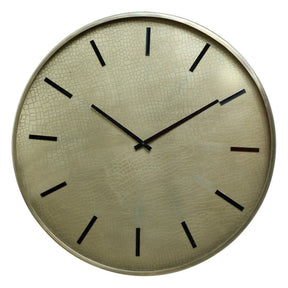 Wanduhr - Larz Gold croco print von PTMD - Esszett Luxury | Stilvolles Wohnen mit Charakter